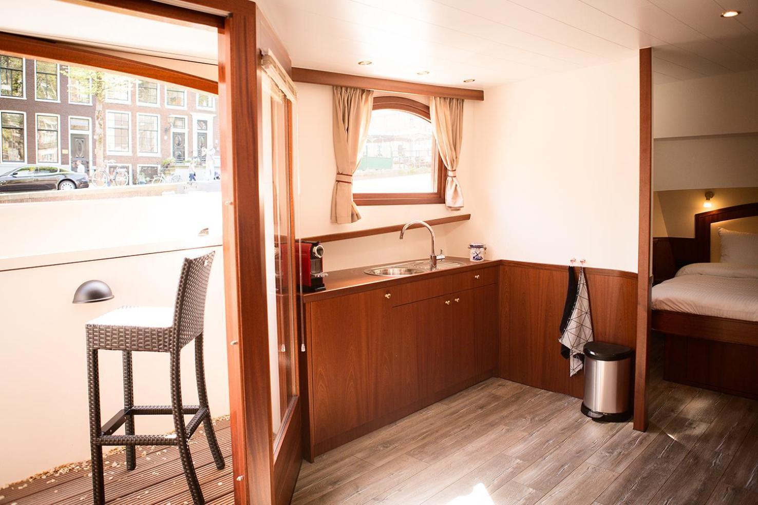 Appartement Prinsenboot à Amsterdam Extérieur photo